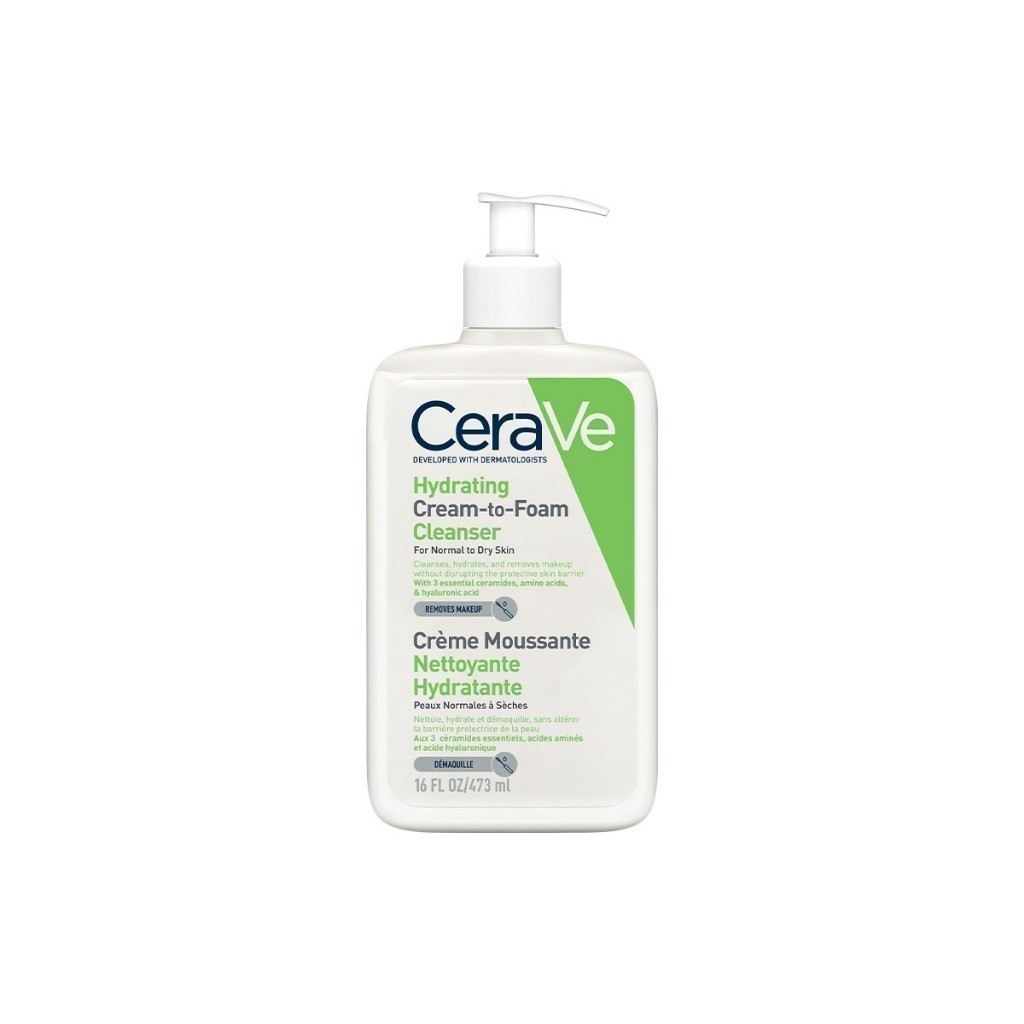 CeraVe HYDRATING CREAM-TO-FOAM CLEANSER 473ml
