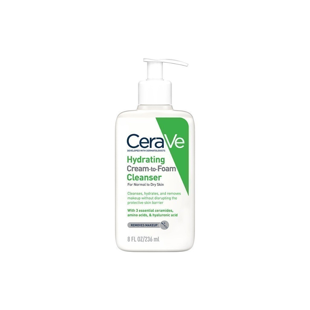 CeraVe HYDRATING CREAM-TO-FOAM CLEANSER 236ml